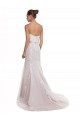 Tulle & Lace Strapless Sleeveless Sweep Train Beach Wedding Dress Essex