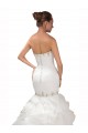 Tulle Sweetheart Sleeveless White Chapel Train Wedding Dress Essex