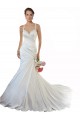 Satin Sweetheart Sleeveless Chapel Train Beach Wedding Gowns Essex