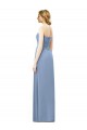 Chiffon Strapless Sleeveless Long Formal Dresses / Bridesmaid Dresses Essex