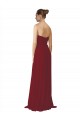 Soft Chiffon Sweetheart Sleeveless Long Bridesmaid Dresses Essex