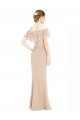 Soft Chiffon & Lace Off the Shoulder Sleeveless Long Prom Dress / Bridesmaid Dress Essex