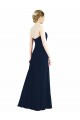 Soft Chiffon Sweetheart Sleeveless Smoke Green Long Bridesmaid Dress Essex