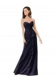 Soft Chiffon Sweetheart Sleeveless Long Bridesmaid Dress Essex