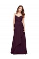 Soft Chiffon V-Neck Sleeveless Long Bridesmaid Dress / Formal Dress Essex