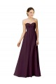 Chiffon Sweetheart Sleeveless Long Bridesmaid Dress / Evening Dress Essex