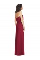 Soft Chiffon Sweetheart Sleeveless Low Back Long Formal Dress / Bridesmaid Dress Essex