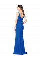 Chiffon Sweetheart Sleeveless Low Back Long Bridesmaid Evening Dress Essex