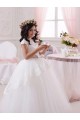 Tulle & Lace Sweetheart Sleeveless Long Flower Girl Dresses Essex