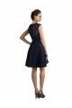 Lace V-Neck Sleeveless Knee Length Bridesmaid Dress / Evening Dress Essex