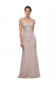 Lace Sweetheart Cap Sleeves Long Bridesmaid Dress / Formal Dress Essex