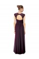Soft Chiffon & Lace Sweetheart Sleeveless Keyhole Back Long Formal Dress / Bridesmaid Dress Essex