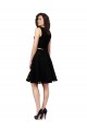 Lace Jewel Neck Sleeveless Knee Length Bridesmaid Dress Essex