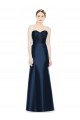 Satin Sweetheart Sleeveless Long Evening Dress / Bridesmaid Dress Essex