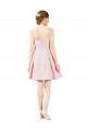 Satin Sweetheart Sleeveless Knee Length Evening Gown / Bridesmaid Dress Essex