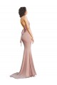 Spandex V-Neck Sleeveless Low Back Long Formal Evening Gown / Prom Dress / Bridesmaid Dress Essex