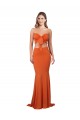 Spandex Strapless Sleeveless Long Formal Evening Gown / Prom Dress / Bridesmaid Dress Essex