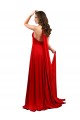 Spandex Halter Neck Sleeveless Open Back Red Long Formal Evening Gown / Prom Dress / Bridesmaid Dress Essex