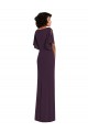 Spandex V-Neck Split Sleeves Long Formal Evening Gown / Prom Dress / Bridesmaid Dress Essex