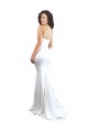 Stretch Crepe Sweetheart Sleeveless Low Back Long Formal Evening Gown / Prom Dress / Bridesmaid Dress Essex