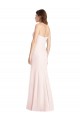 Stretch Crepe Sweetheart Sleeveless Low Back Long Semi Formal Evening Dress / Prom Dress / Bridesmaid Dress Essex