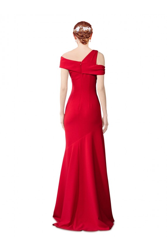 Stretch Crepe Sleeveless Long Formal Evening Gown / Prom Dress / Bridesmaid Dress Essex
