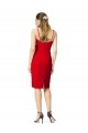 Stretch Crepe Sweetheart Sleeveless Cocktail Length Formal Evening Gown / Prom Dress / Bridesmaid Dress Essex