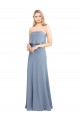 Stretch Crepe High Neck Sleeveless Long Formal Dress / Bridesmaid Dress Essex