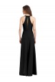 Stretch Crepe Halter Neck Sleeveless Long Formal Evening Gown / Prom Dress / Bridesmaid Dress Essex