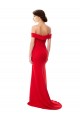 Stretch Crepe Off the Shoulder Sleeveless Long Bridesmaid Dress / Evening Dress Essex