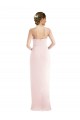 Stretch Crepe Halter Neck Sleeveless Long Semi Formal Evening Dress / Prom Dress / Bridesmaid Dress Essex