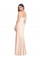 Stretch Crepe Spaghetti Straps Sleeveless Long Semi Formal Evening Dress / Prom Dress / Bridesmaid Dress Essex