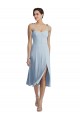 Stretch Crepe Sweetheart Sleeveless Midi Length Evening Gown / Prom Dress / Bridesmaid Dress Essex