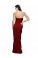 Stretch Crepe Sweetheart Sleeveless Low Back Long Bridesmaid Dress / Evening Dress Essex