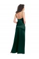 Stretch Satin Scoop Neck Sleeveless Open Back Long Formal Evening Gown / Prom Dress / Bridesmaid Dress Essex