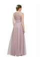 Tulle & Lace Sweetheart Sleeveless Long Bridesmaid Dress Essex