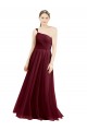 Tulle One Shoulder Sleeveless Long Semi Formal Evening Dress / Bridesmaid Dress Essex