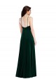 Stretch Velvet Halter Neck Sleeveless Long Semi Formal Evening Dress / Prom Dress / Bridesmaid Dress Essex