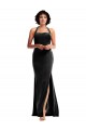 Stretch Velvet Halter Neck Sleeveless Low Back Long Formal Evening Gown / Prom Dress / Bridesmaid Dress Essex
